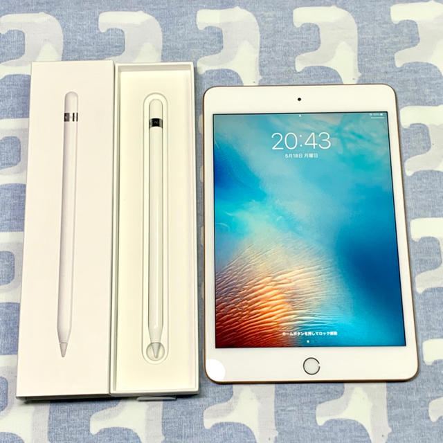 美品】iPad mini5 64GB Wi-Fi ＋Apple Pencil - タブレット