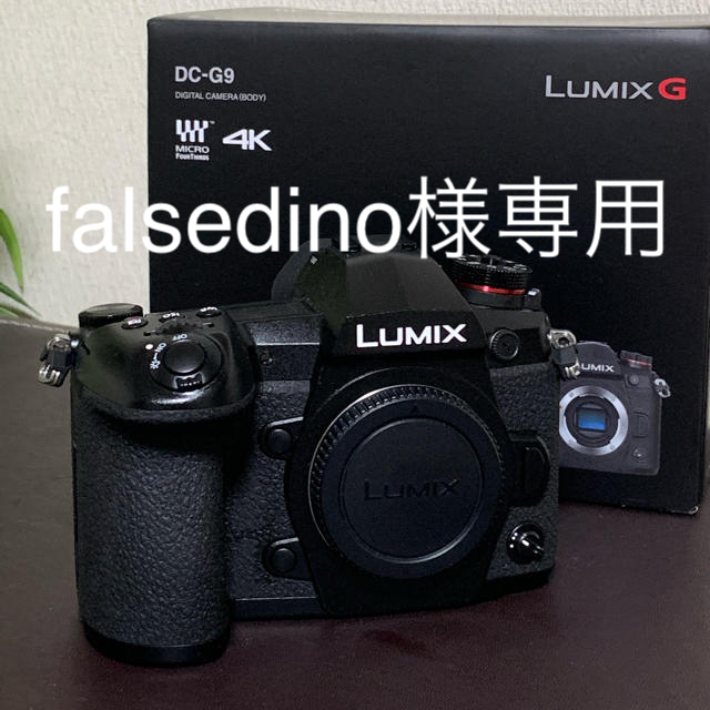 スマホ/家電/カメラlumix g9 pro ボディ　v-logインストール済み　箱・周辺機器付