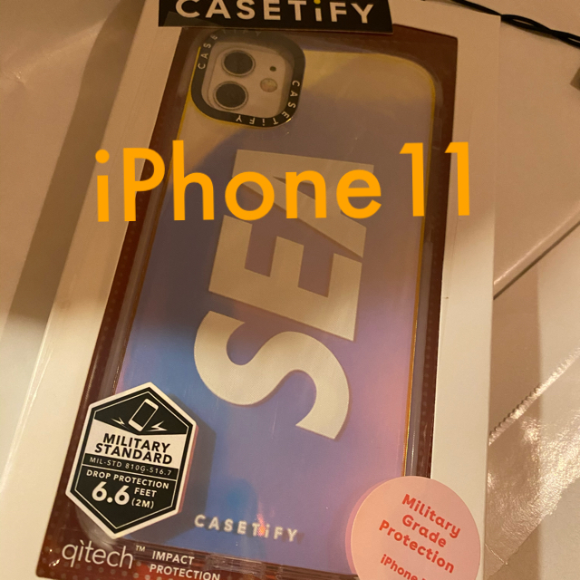 iPhoneXs•Xカラーcasetify×wind and sea iPhone XS・X ケース　新品