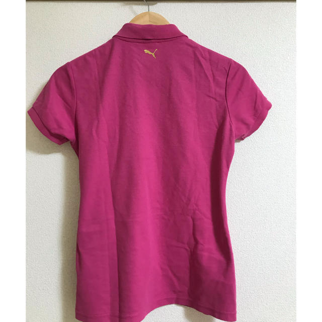 PUMA(プーマ)のPUMAプーマ ポロシャツ  mサイズ 美品 レディースのトップス(シャツ/ブラウス(半袖/袖なし))の商品写真