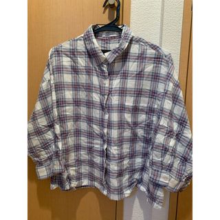 ローリーズファーム(LOWRYS FARM)のブラウス ギンガムチェックシャツ(シャツ/ブラウス(長袖/七分))