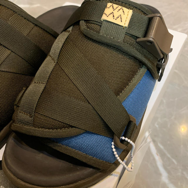 VISVIM(ヴィスヴィム)のVISVIM CHRISTO 2-TONE ダークブラウン サンダル メンズの靴/シューズ(サンダル)の商品写真