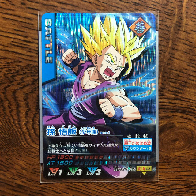 ドラゴンボール 孫悟飯 少年期 データカードダスユウキの