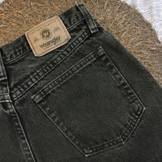 シンゾーン(Shinzone)の希少 USA90’sWrangler ハイライズ カットオフ ワイドデニムパンツ(デニム/ジーンズ)