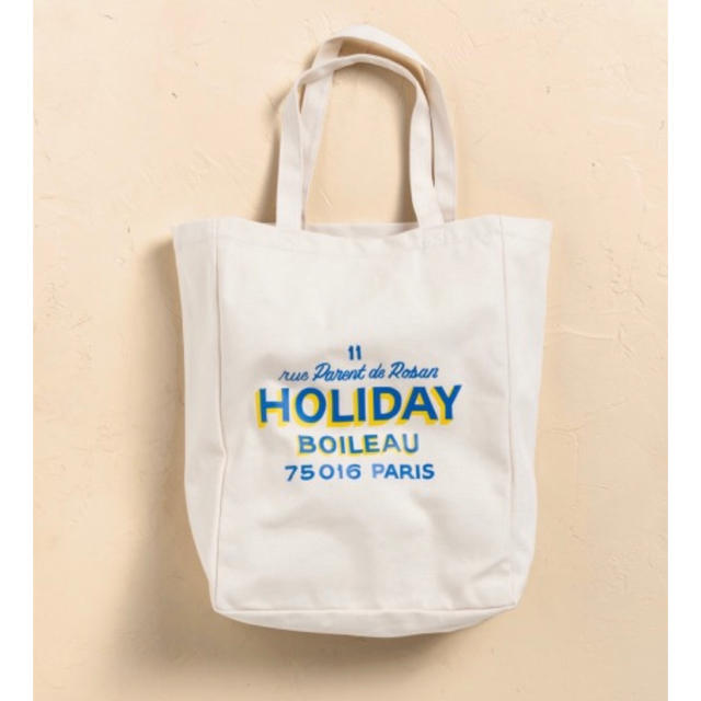 【HOLIDAY】Tote Bag  HOLIDAY トートバッグ