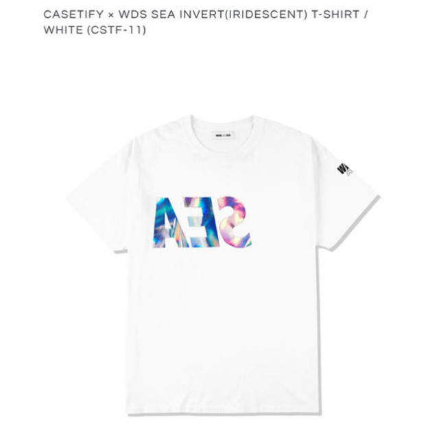 Tシャツ/カットソー(半袖/袖なし)M CASETiFY × WDS SEA INVERT T-SHIRT