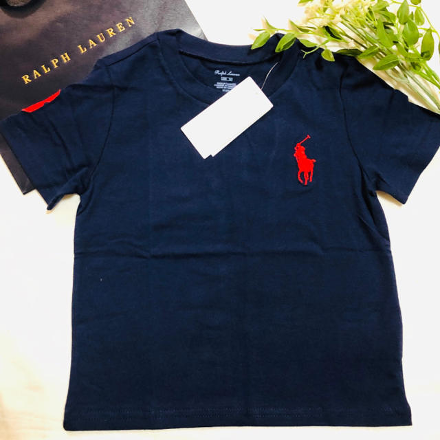 Ralph Lauren(ラルフローレン)のセール！！ラルフ☆Tシャツ 出産祝いにも90センチギフト キッズ/ベビー/マタニティのキッズ服男の子用(90cm~)(Tシャツ/カットソー)の商品写真