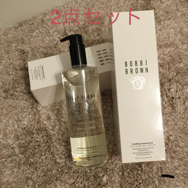 BOBBI BROWN(ボビイブラウン)のBOBBI BROWN　スージングクレンジングオイル　400mLメイク落とし コスメ/美容のスキンケア/基礎化粧品(クレンジング/メイク落とし)の商品写真