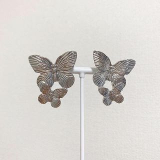 セール♡silver butterfly pierce(ピアス)