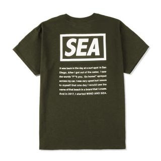シュプリーム(Supreme)の【Sサイズ】 WIND AND SEA CASETIFY TEE Olive(Tシャツ/カットソー(半袖/袖なし))