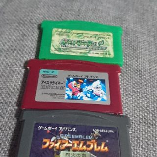 ゲームボーイアドバンス(ゲームボーイアドバンス)のゲームボーイアドバンスソフト3本セット(携帯用ゲームソフト)