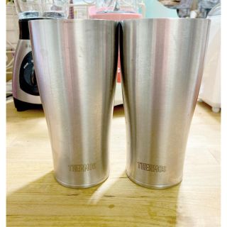 サーモス(THERMOS)のTHERMOS 真空断熱タンブラー JDA-400 400ml 2つセット(グラス/カップ)