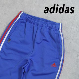 アディダス(adidas)のadidas アディダス ラインパンツ サイドライン ジャージ ブルー レア(その他)