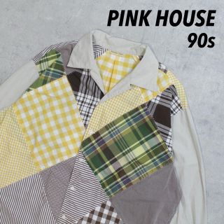 ピンクハウス(PINK HOUSE)の90s PINK HOUSE Nature Trail クレイジーパターン レア(シャツ)