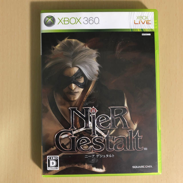 Xbox360(エックスボックス360)のNieR Gestalt（ニーア ゲシュタルト） XB360 エンタメ/ホビーのゲームソフト/ゲーム機本体(家庭用ゲームソフト)の商品写真