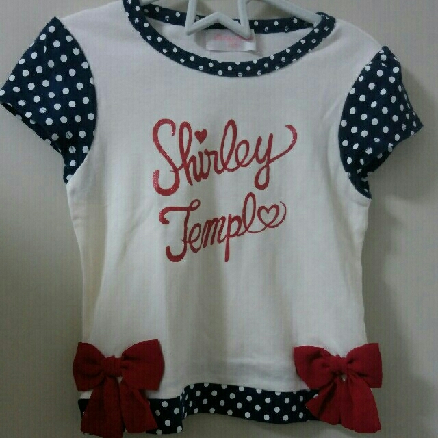 Shirley Temple(シャーリーテンプル)のShirley　temple　半袖　女児　120 キッズ/ベビー/マタニティのキッズ服女の子用(90cm~)(Tシャツ/カットソー)の商品写真