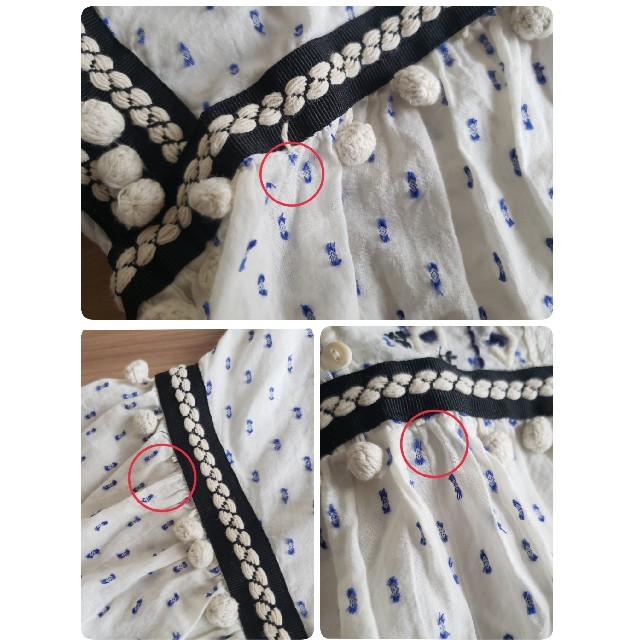 ZARA(ザラ)のZARA 刺繍レース チュニック トップス レディースのトップス(シャツ/ブラウス(半袖/袖なし))の商品写真