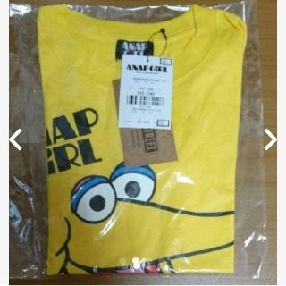 アナップキッズ(ANAP Kids)の【新品】ANAPアナップガール　Tシャツ XS(130～140㎝)(Tシャツ/カットソー)