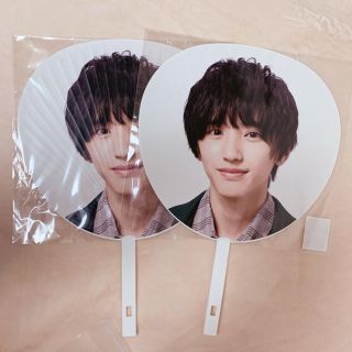 ジャニーズジュニア(ジャニーズJr.)の道枝駿佑 うちわ(アイドルグッズ)