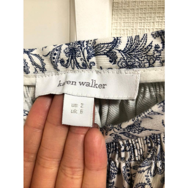 KAREN WALKER(カレンウォーカー)のカレンウォーカー/karen walker 花柄ミニスカート レディースのスカート(ミニスカート)の商品写真