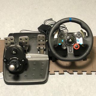 プレイステーション4(PlayStation4)のLogitech G29 Driving Force + シフター(PC周辺機器)