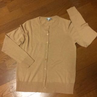 ユニクロ(UNIQLO)のコットンカシミアタッチカーディガン(カーディガン)