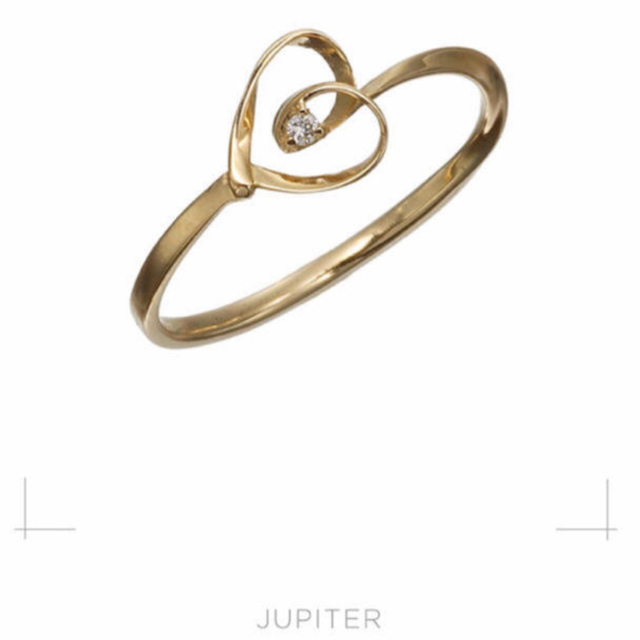 jupiter GOLD LABEL(ジュピターゴールドレーベル)の♡JUPITER♡ハートモチーフリング レディースのアクセサリー(リング(指輪))の商品写真