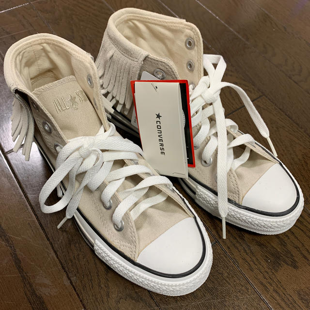 【CONVERSE】 フリンジ付きレディーススニーカー