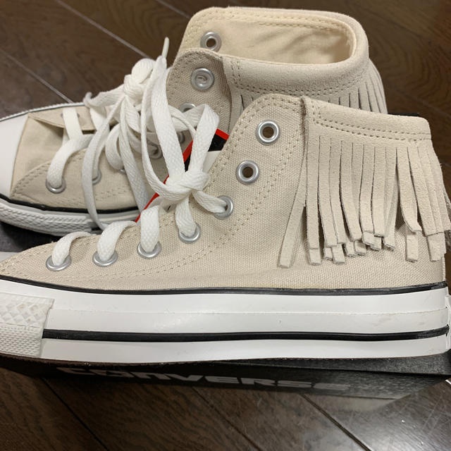 【CONVERSE】 フリンジ付きレディーススニーカー