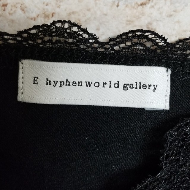 E hyphen world gallery(イーハイフンワールドギャラリー)の♡未使用♡　イーハイフンワールドギャラリー　レースビスチェ レディースのトップス(キャミソール)の商品写真