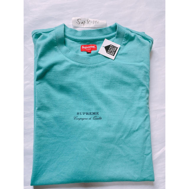 Supreme Qualite Tee Dusty Aqua XL