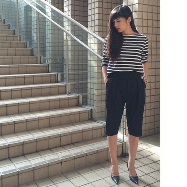 BLACK by moussy(ブラックバイマウジー)のblackbymoussy　ハーフパンツ レディースのパンツ(ハーフパンツ)の商品写真