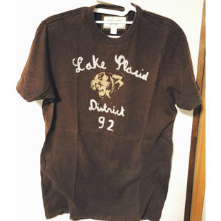 アバクロンビーアンドフィッチ(Abercrombie&Fitch)のアバクロ　半袖　Tシャツ　メンズ　Lサイズ(Tシャツ/カットソー(半袖/袖なし))