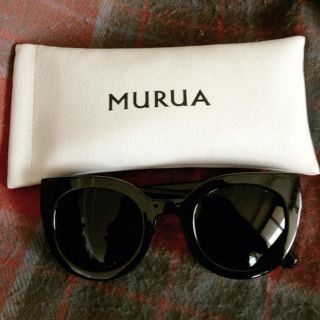 ムルーア(MURUA)の再出品！最終値下げ！MURUAサングラス(サングラス/メガネ)