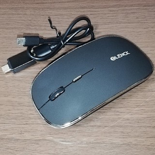 ワイヤレスマウス BLENCK 充電式(PC周辺機器)