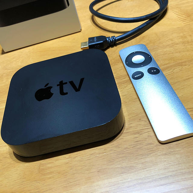 Apple(アップル)のApple TV 第3世代  A1427 ミラーリング　動画鑑賞に スマホ/家電/カメラのテレビ/映像機器(その他)の商品写真