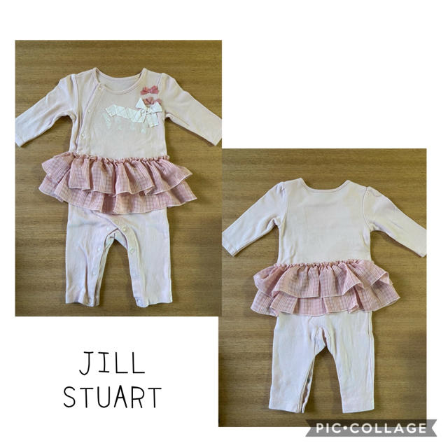 JILLSTUART(ジルスチュアート)のJILL STUART babyロンパース3点セット　70 キッズ/ベビー/マタニティのベビー服(~85cm)(ロンパース)の商品写真