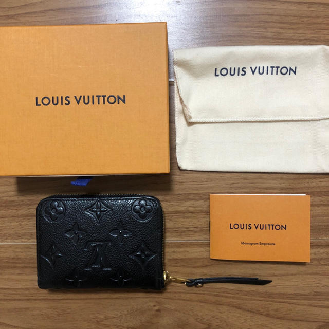 【美品】Louis Vuitton ジッピー・コインパース モノグラム ノワール 財布