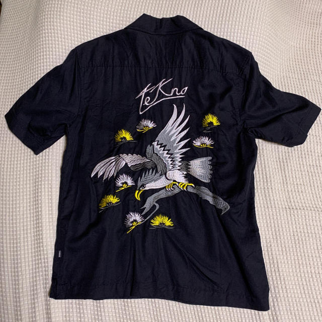 驚きの価格  DIESEL - ディーゼル 刺繍 オープンカラーシャツ アロハシャツ シャツ