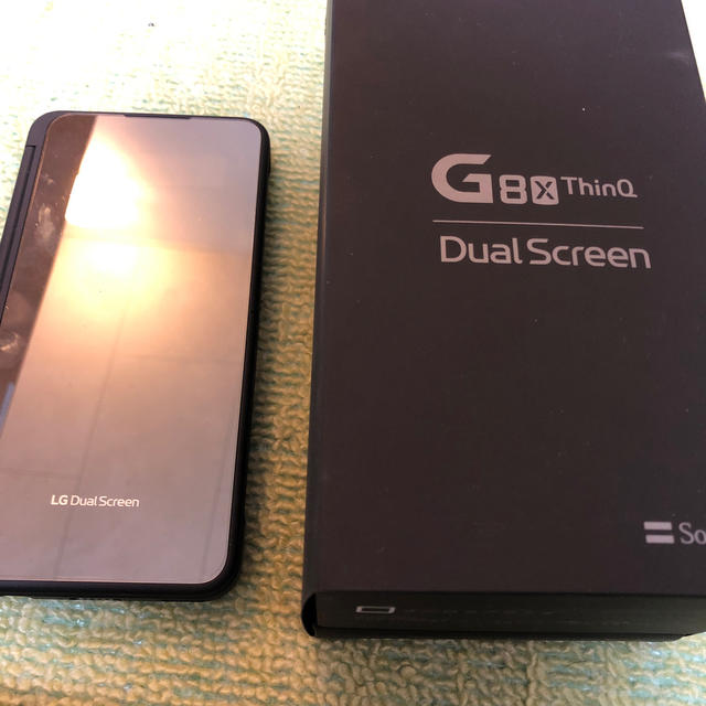 Softbank LG G8X Thinq 新品未使用品 保護フィルム付き