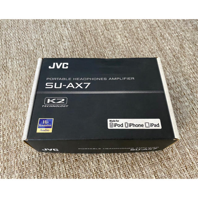 Victor(ビクター)の《sayu様専用》JVC SU-AX7 ポータブルアンプ スマホ/家電/カメラのオーディオ機器(アンプ)の商品写真