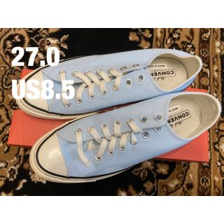 コンバース(CONVERSE)のconverse チャックテイラー  CT70 アゲートブルー　水色　27cm(スニーカー)