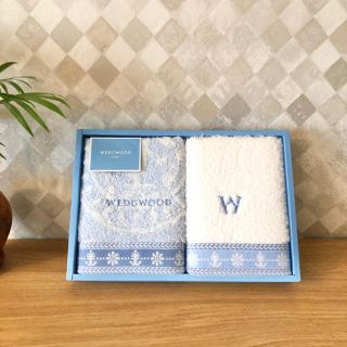 ウェッジウッド(WEDGWOOD)のWEDGWOOD(ウェッジウッド) ウォッシュタオル2枚セット(タオル/バス用品)