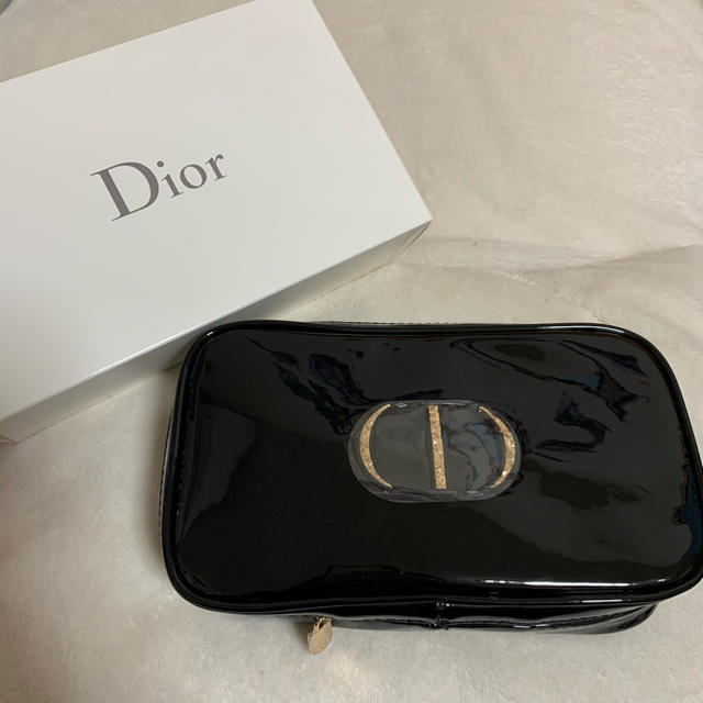 Dior(ディオール)のディオール　dior ポーチ　黒 レディースのファッション小物(ポーチ)の商品写真