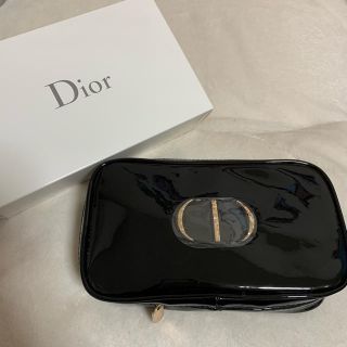 ディオール(Dior)のディオール　dior ポーチ　黒(ポーチ)