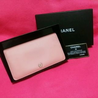 シャネル(CHANEL)の美品正規品【シャネル】長財布＊ピンク(財布)