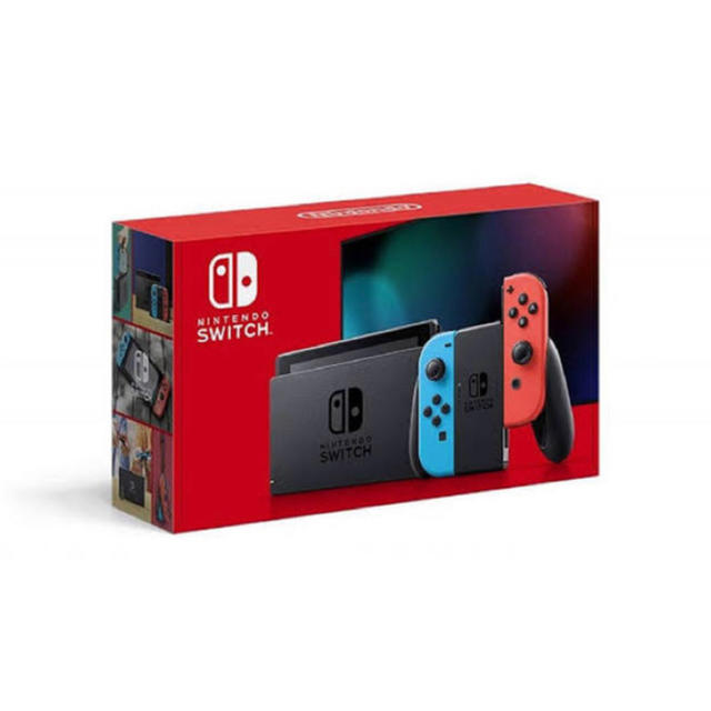 Nintendo Switch スイッチ ネオンレッド　新型