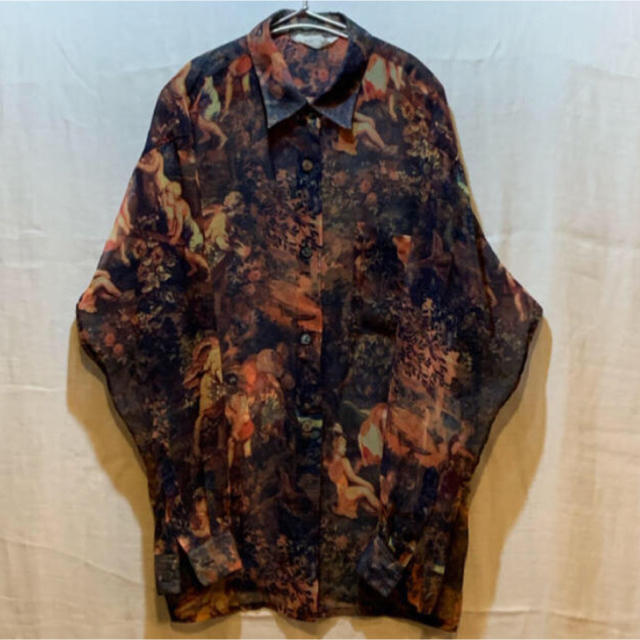 宗教柄襟付きシャツ　viviennewestwood そろそろ買ってください