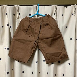 エフオーキッズ(F.O.KIDS)のベビー　ワイドパンツ　90センチ　七分丈　ブラウン　男の子　女の子(パンツ/スパッツ)