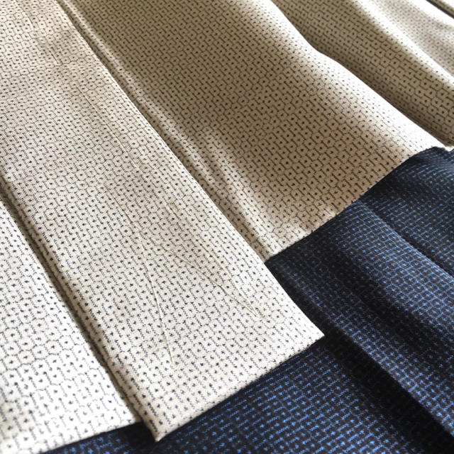 着物 大島紬 白大島 アンサンブル 亀甲柄の通販 by ハマナス's shop